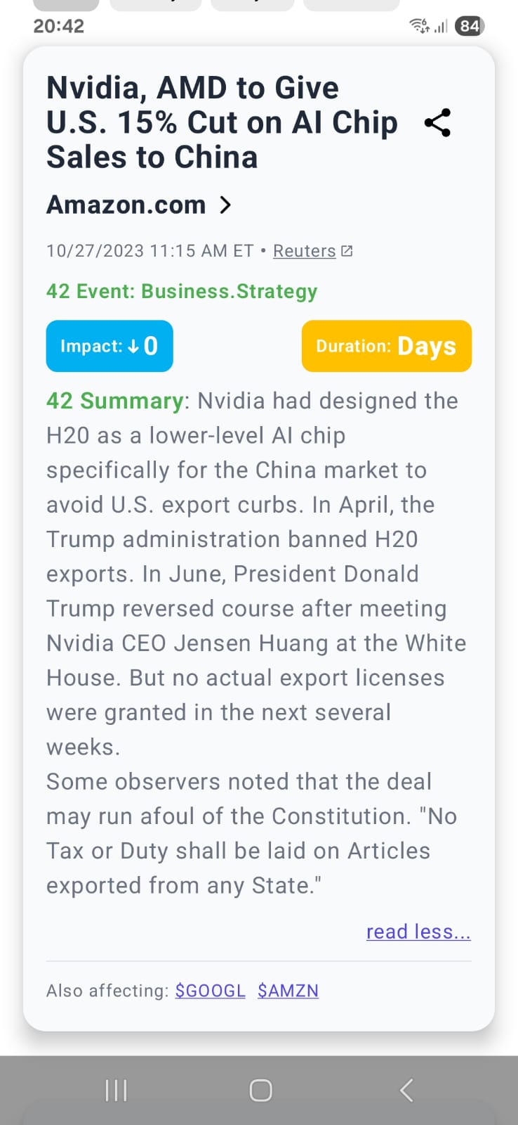 42 app interface slide 4